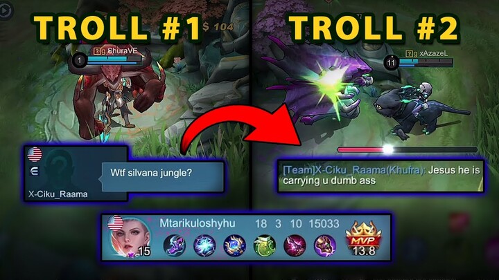 How To Win Even When You Have Trollers On The Team | Mobile Legends