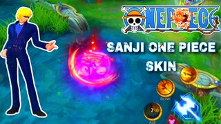 SANJI ONE PIECE SKIN IN MOBILE LEGENDS