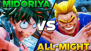 Jump Force : มิโดริยะ vs ออลไมท์ ศึกระหว่างอาจารย์และลูกศิษย์