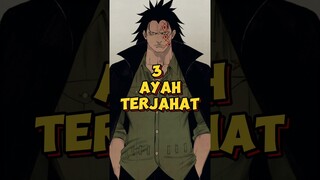 3 Ayah Terjahat di Anime One Piece ❗ Ayah Luffy Nomer Berapa ❓ | One Piece #shorts