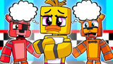 Chica มีแผน Minecraft Five Nights ที่ FNAF Roleplay ของ Freddy