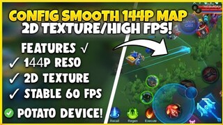 Config Smooth Imperial Map!! Lowest Resolution - Stable 60 FPS Fix Lag (Patch Gloo) | Mobile Legends