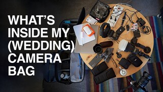 What's inside my Wedding Camera Bag