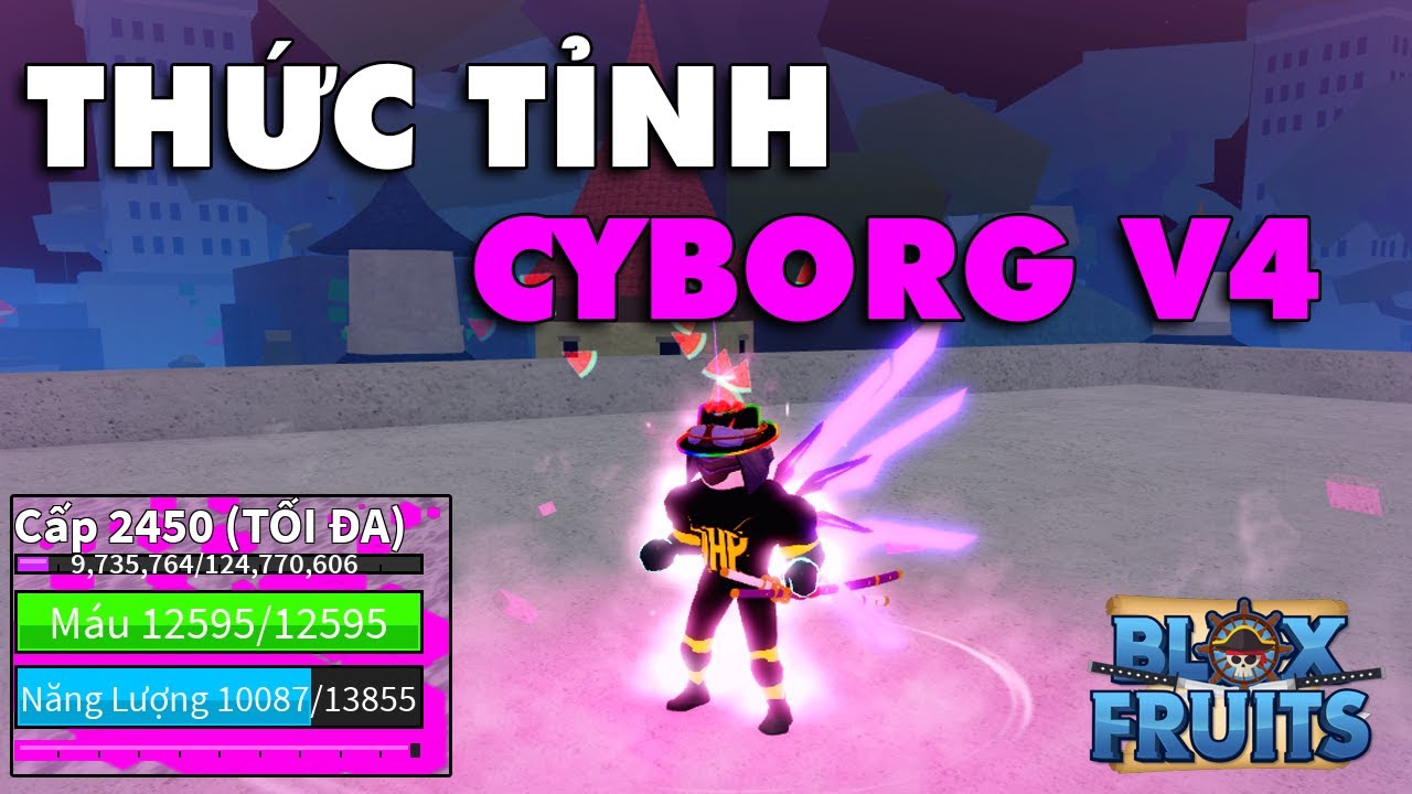 CYBORG V4 SHOWCASE  Blox Fruits 