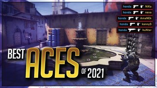 THE BEST PRO ACES OF 2021 IN CS:GO! (INSANE PLAYS!)
