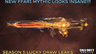 Revealing *NEW* "FFAR1 Mythic Gun" Showcase - Don't Miss the Season 5(2023) Lucky Draw!