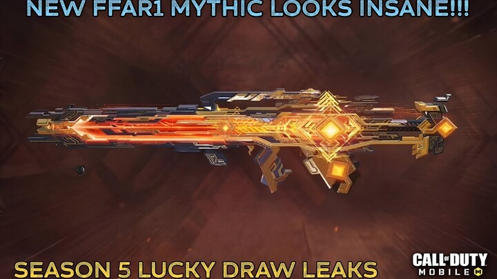 Revealing *NEW* "FFAR1 Mythic Gun" Showcase - Don't Miss the Season 5(2023) Lucky Draw!