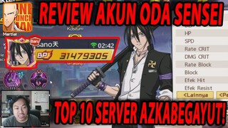 🔥🔥REVIEW AKUN LORD ODA SENSEI [TOP 8 PVP SERVER AZKABEGAYUT] - ONE PUNCH MAN The Strongest