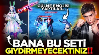 GÜLME EMOJİSİ YAPTILAR, MERMİ DAHİ ATAMADILAR ! YENİ AKM VE TAVŞAN SETİ! / Pubg Mobile