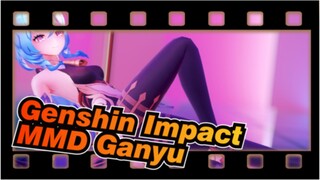 [Genshin Impact MMD/ 4K] Karya Ganyu-Kamu mau kerja lembur bersama
