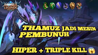 'THAMUS HIPER' TRIPLE KILL 🔥🔥Tampa ampun,,❗❗