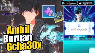 NewGift Code Ambil Sekarang Dapat Tiket Dan Crystal Langsung Gacha 30x  - Solo Leveling Arise