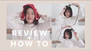 REVIEW+HOW TO : รีวิวยืดผม+วิธีการเซ็ตผมสั้นแบบง่ายๆ | mackcha