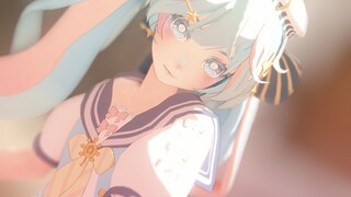 【初音未来MMD】◇Deep Blue Song◆一键换装