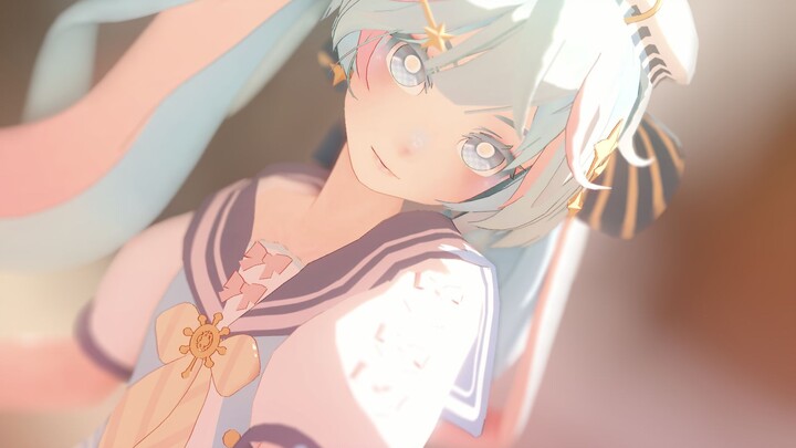 【Hatsune Miku MMD】◇เพลงสีน้ำเงินเข้ม◆แต่งตัวในคลิกเดียว