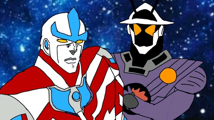[Gambar Bermusik]Jojo Berpadu Dengan Ultraman dan Kamen Rider