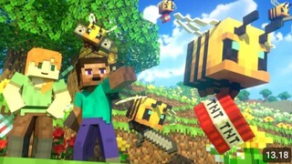 BEES FIGHT - Alex and Steve Life (MinecraftAnimation)