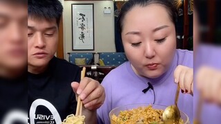 韩式拌饭，龙虾面，真的很香！