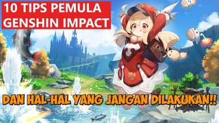 10 TIPS & TRICK PENTING BUAT PEMULA GENSHIN IMPACT