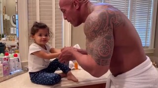 [The Rock] Ayah adalah budak para putrinya!