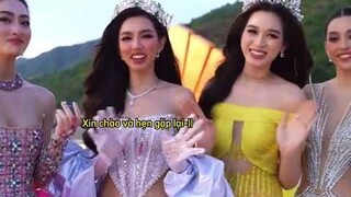 Hoa Hậu Thùy Tiên hội ngộ Hoa Hậu Lương Thuỳ Linh, Đỗ Hà, Tiểu Vy và cái kết hơi lag=))