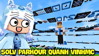 MEOWPEO PHÁ ĐẢO VINHMC THỬ THÁCH PARKOUR VÒNG QUANH 50LV TRONG MINI WORLD MINI GAME