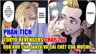 [ Spoiler Chap 206 ]  Quá Khứ Của SANZU Và Cái Chết Của MUCHO | TOKYO REVENGERS