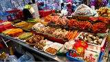 Popular snacks in the Korean market - Korean street food