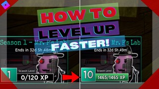 HOW TO LEVEL UP FASTER IN PIGGY'S BATTLE PASS!  (BEST WAY OR CHEATIEST WAY!)| Roblox Piggy