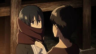 "Nào, Mikasa."