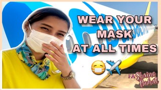 NEW NORMAL IN FLYING (Mask On!) | Flight Attendant Vlogs