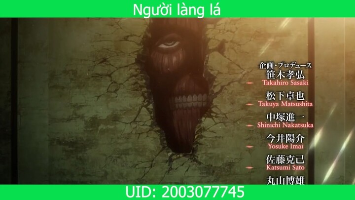 Attack on Titan Season 2 - Chủ đề mở đầu #anime #schooltime