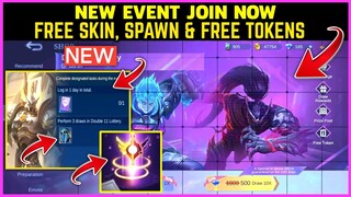 New Event Permanent Skin, Free Tokens & Permanent Spawn Effect | Mobile Legends