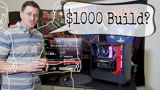 Would You Make The Same Build For $1000.00? #PCBuild