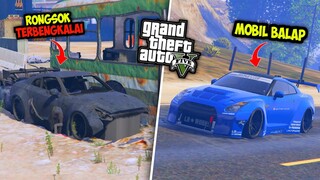 AKU MENEMUKAN BANGKAI MOBIL BALAP LANGKA TERBENGKALAI - GTA 5 MOD