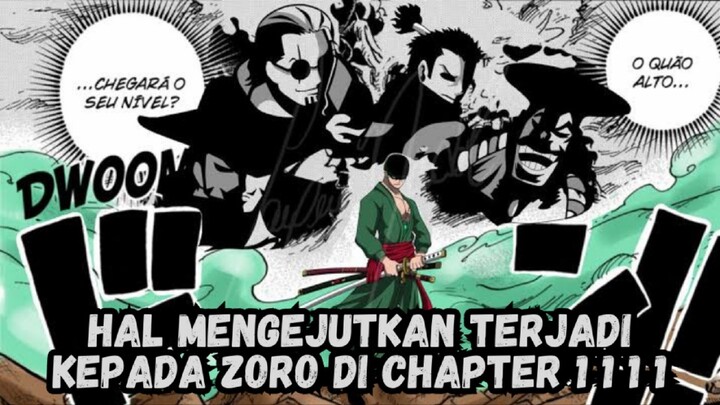 Di One Piece Chapter 1111 Ada Hal Yang Spesial Kepada Zoro ?
