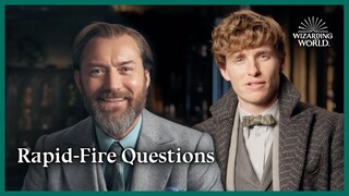 Rapid-Fire Questions | Fantastic Beasts: The Secrets of Dumbledore