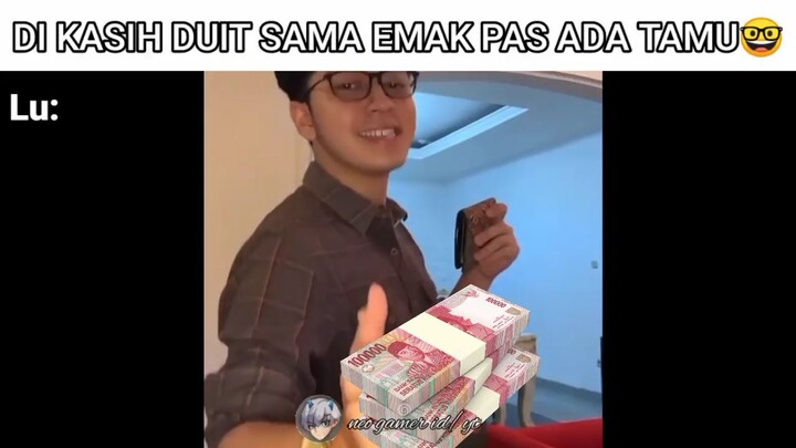 MOMEN KETIKA KELUARGA BESAR LU KUMPUL PAS LEBARAN (Meme Mr Pudidi)