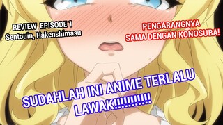 LUCU NYA GAK NGOTAK!!! Review Episode 1 Sentouin, Hakenshimasu! Episode 2 ?