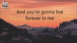 John Mayer - You're Gonna Live Forever in Me (Lyrics)