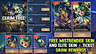 NEW MISTBENDERS EVENT 2023! CLAIM YOUR FREE MISTBENDER SKIN AND TICKET DRAWS! | MOBILE LEGENDS