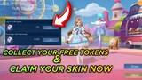 Today's Event || Collect your Sanrio Vending Tokens And Claim Your Skin || Mobile Legends || MLBB