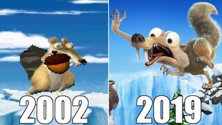 Evolution of Ice Age Games [2002-2019]