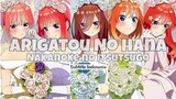 Nakanoke no Itsutsugo - Arigatou No Hana (Lyrics+Terjemahan) | Gotoubun No Hanayome Movie