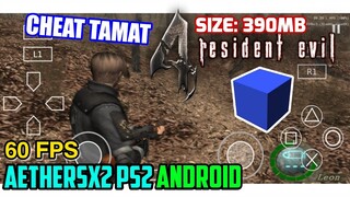GAME RESIDENT EVIL 4 PS2 AETHERSX2 ANDROID BEST SETTING 60FPS CHEAT CODEBREAKER