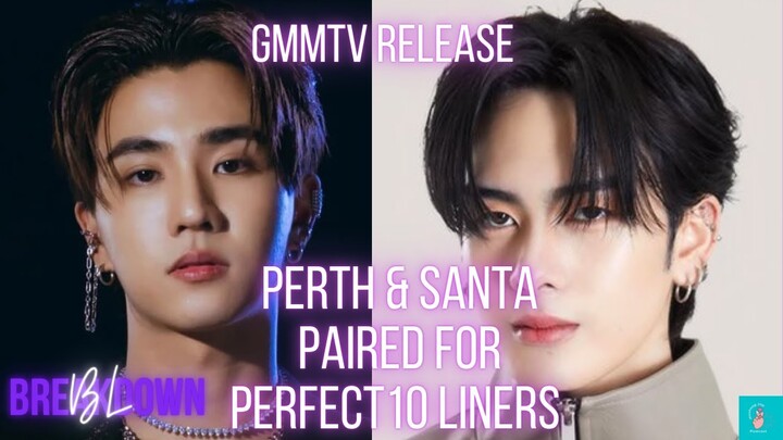 🔥 PERTH & SANTA GMMTV RELEASE PAIRING 🥰|PerthSanta💙|BL React RECAP #blreview #perthchimon