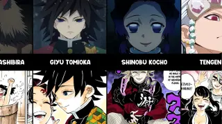 FIRST AND LAST APPEARANCE OF DEMON SLAYER CHARACTERS *SPOILER ALERT*