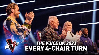 Every 4-CHAIR TURN on THE VOICE UK 2023