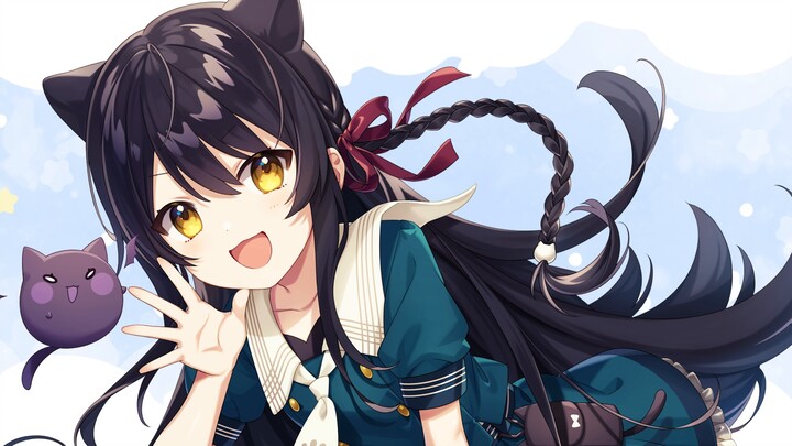 [Bilibili Self-introduction] Nice to meet you. My name is Neko Yinling, and I’m your poster meow~ [N