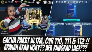 GACHA PAKET ULTRA, DAN EXCHANGE OVR 110, 111 & 112 EVENT TOTS FIFA MOBILE | FIFA MOBILE INDONESIA